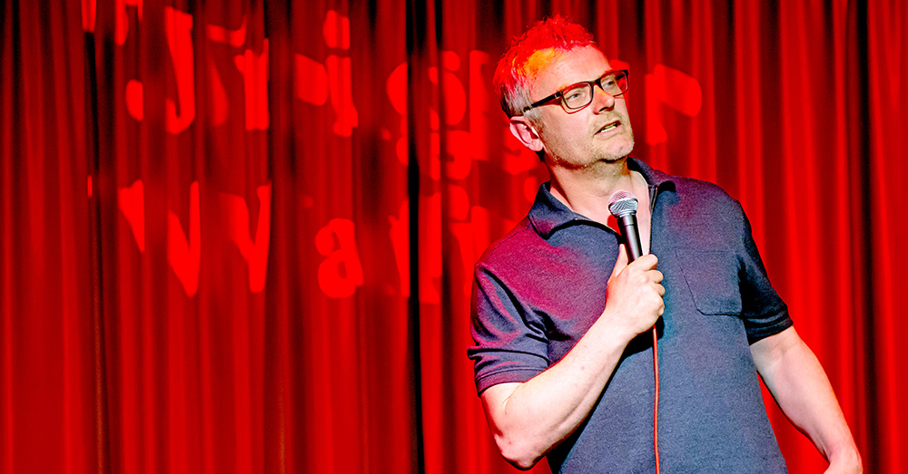 Asielcentra, transgenders, Pride: komiek Rogier Kahlmann hee