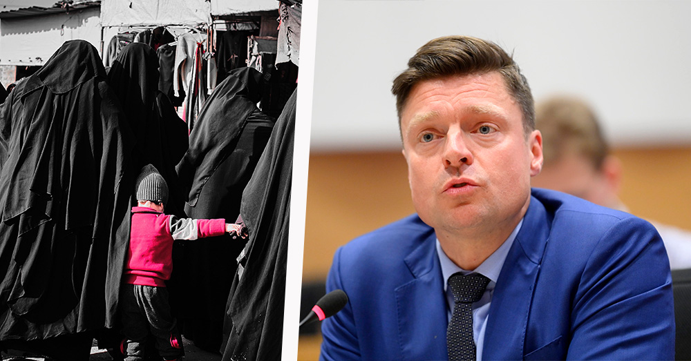 Metsu (N-VA) over teruggekeerde IS-vrouwen: "Ik geloof niet dat ze plots het licht hebben gezien"