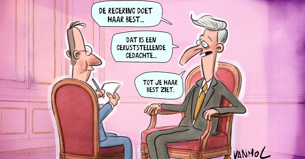 Koning Filip in Exclusief Gesprek