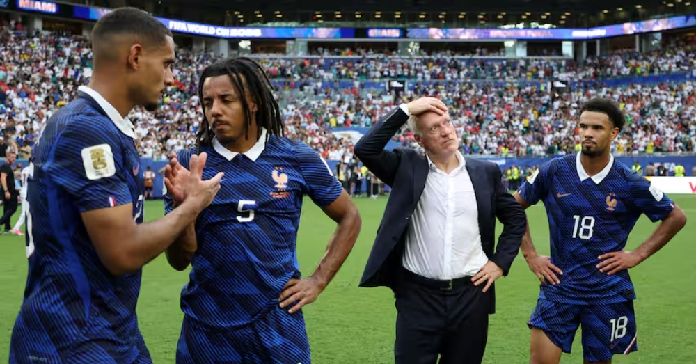 De Franse teleurstelling is (opnieuw) groot. Foto: Photonews