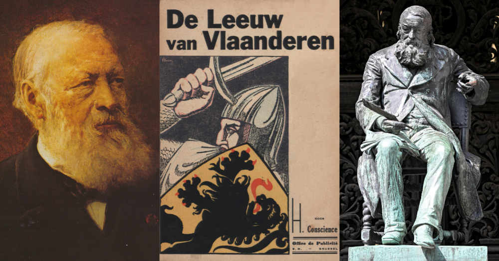 Hendrik Conscience, schrijver van De Leeuw van Vlaanderen