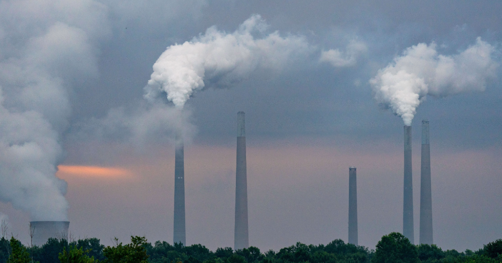 Beelden van een steenkoolcentrale in Ohio. Foto: Photonews