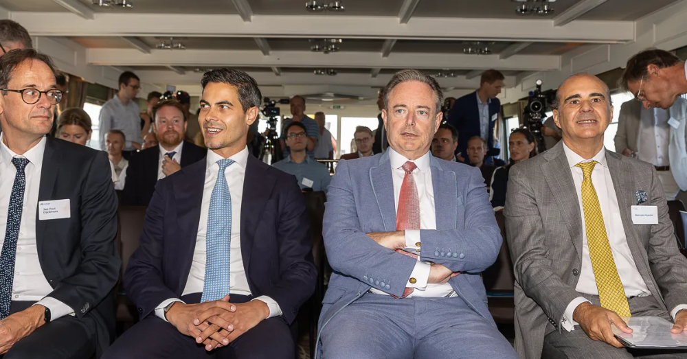 Rob Jetten en Bart De Wever. Foto: BelgaRob Jetten en Bart De Wever. Foto: Belga