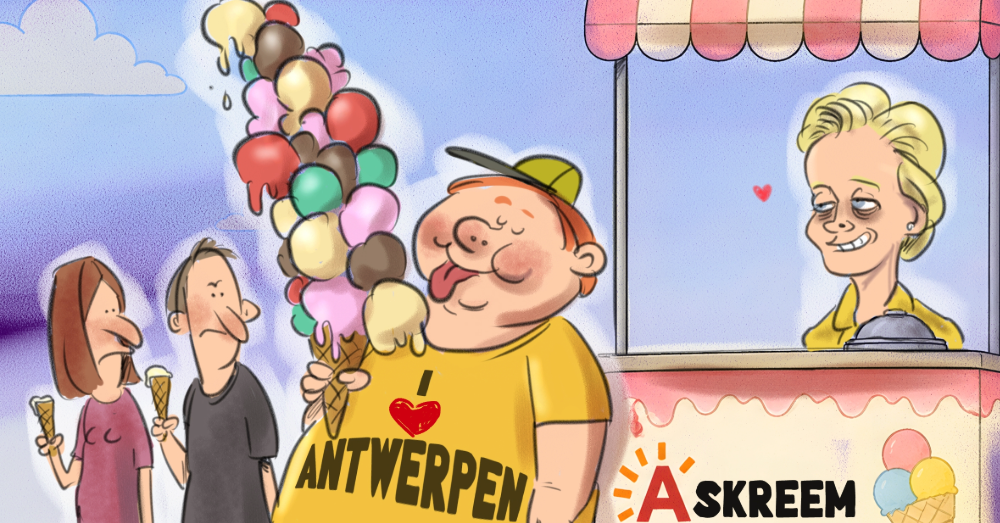Annick De Ridder is vooral zeer gul voor Antwerpen.