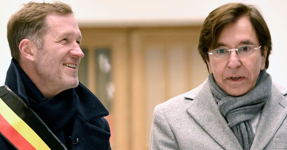 Paul Magnette en Elio Di Rupo (Photonews)
