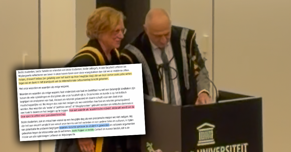 Integrale speech werpt nieuw licht op UGent-rel: decaan bracht zaak-Cofnas vóór Mortier ter sprake