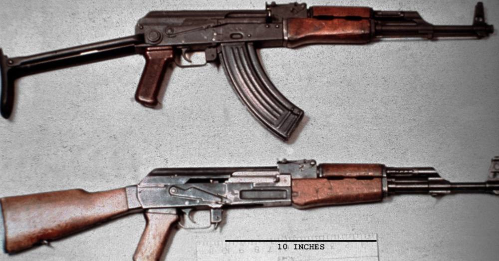 Een AK-47 is een oorlogswapen. (Wikimedia Commons)