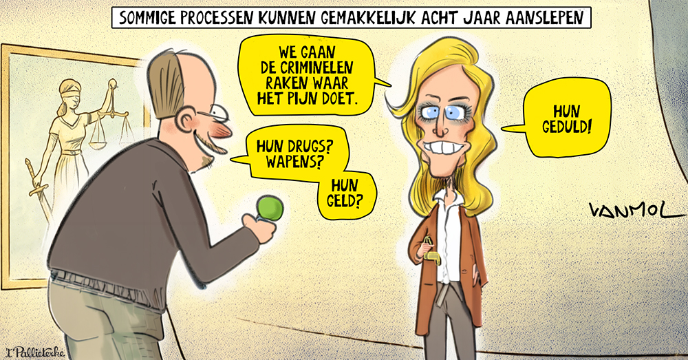 Verlinden raakt de criminelen waar het pijn doet!