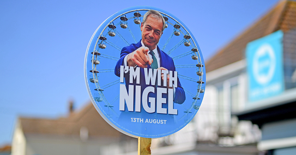 Nigel Farage en Jordan Bardella werken samen