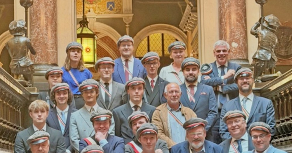 De NSV op het stadhuis van Antwerpen