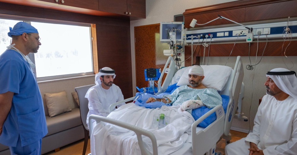 Gewonde piloot van de vlucht Dubai-Tel Aviv in het ziekenhuis