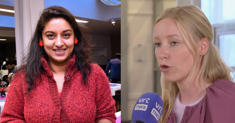 Melissa Depreatere (rechts) heeft harde woorden voor Jinnih Beels (Links) (Wikimedia Commons)