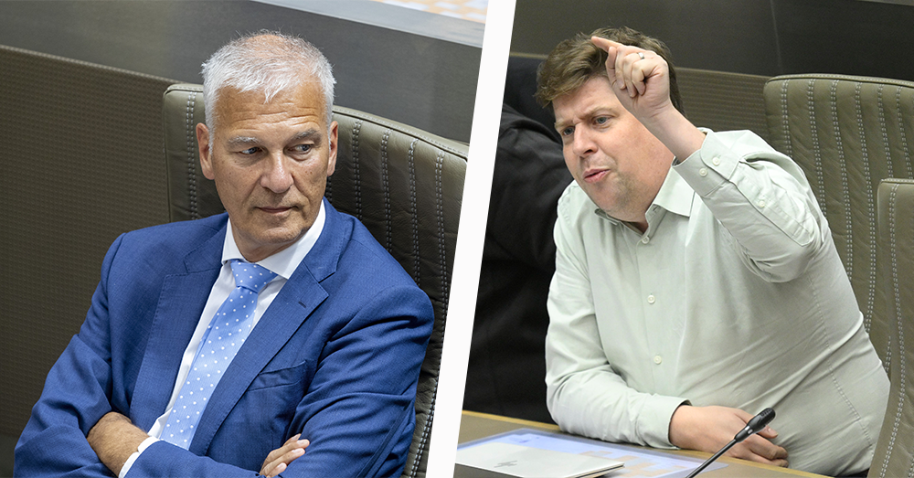 VIDEO. “U zult moeten leren zwijgen!”: N-VA-parlementslid heeft het helemaal gehad met oud-Groen-voorzitter